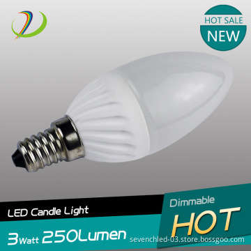 RA>80 C37 E14 5w Tail LED Candle Light Bulb C37 E14 LED Bulb 85v-265V